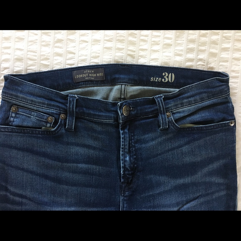 JCrew Lookout High Rise Skinny Jean